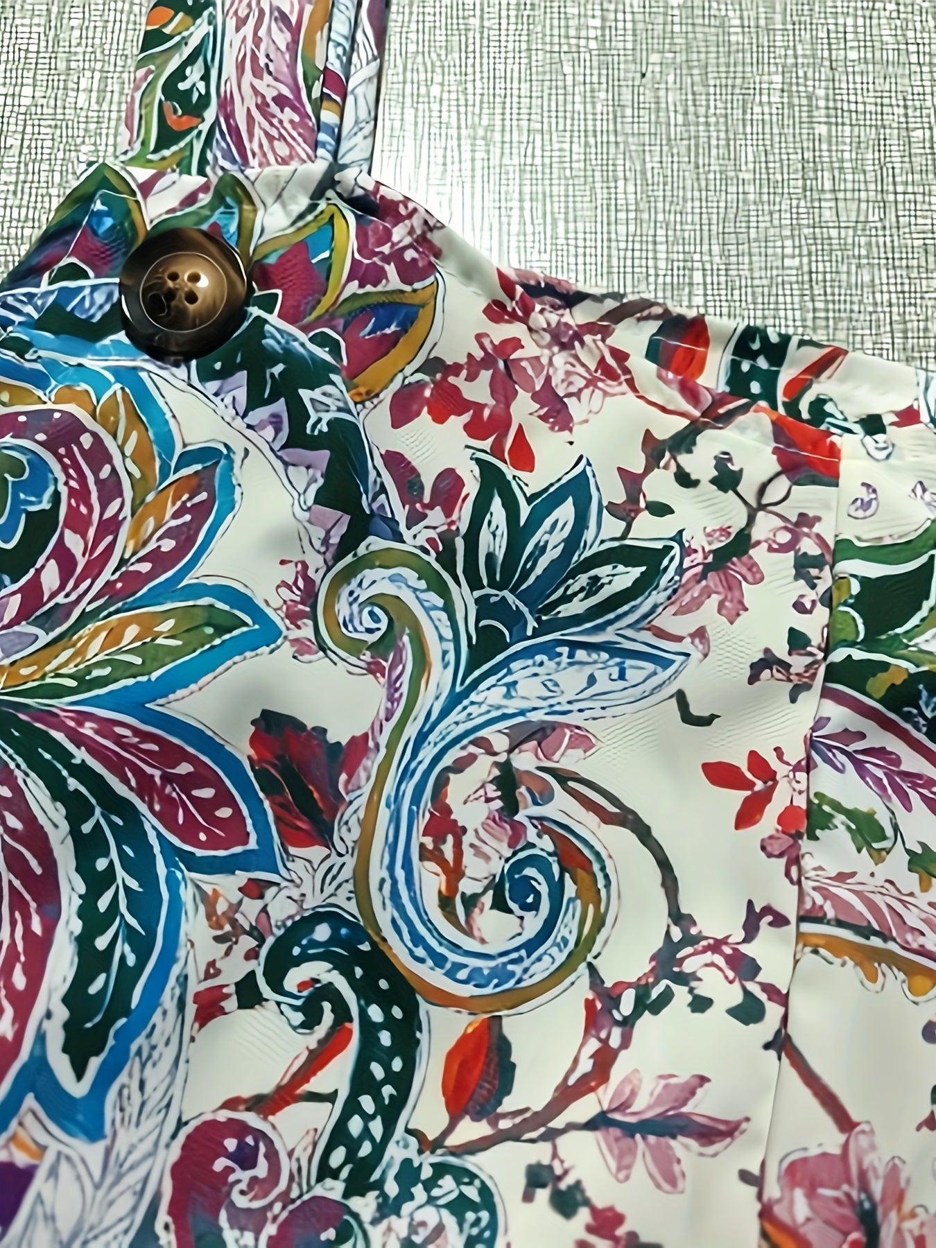 Women's Color Block Square Neck Sleeveless Oversized Dress