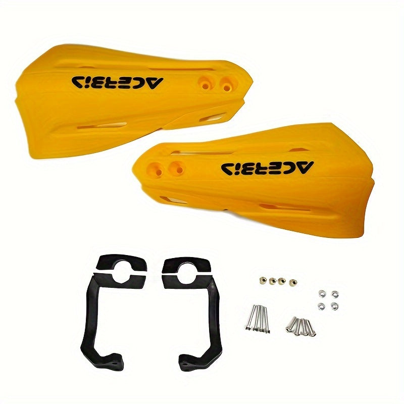 Motorcycle Handguards Carbon Fiber Look Windproof Easy Install for Dirt Bikes