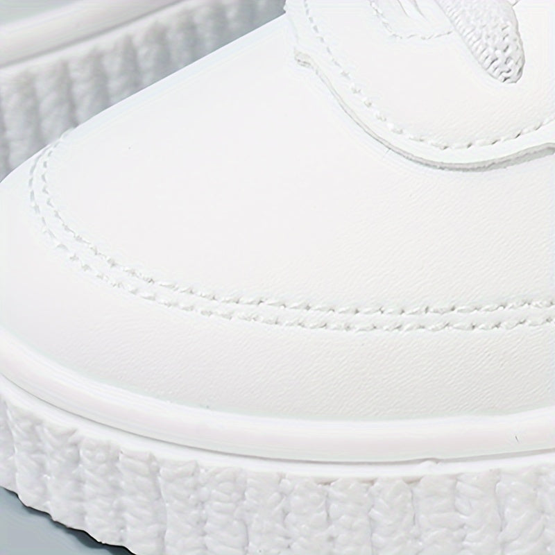 Unisex School Casual Shoes for Boys and Girls One-Strap Campus Sneakers with Rubber Sole