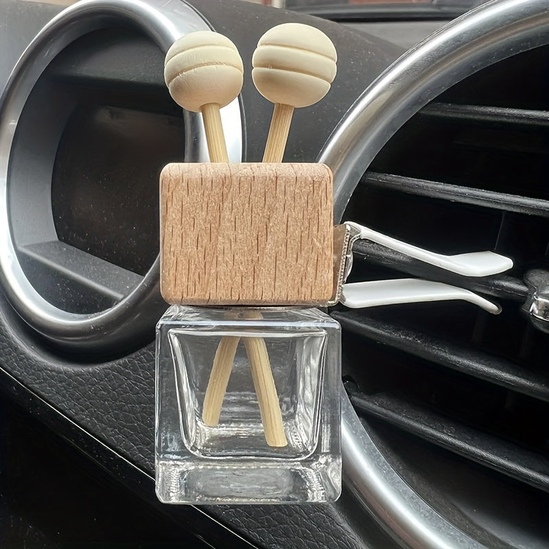 Women Car Air Outlet Perfume Bottle Clips Interior Accessories 2pcs