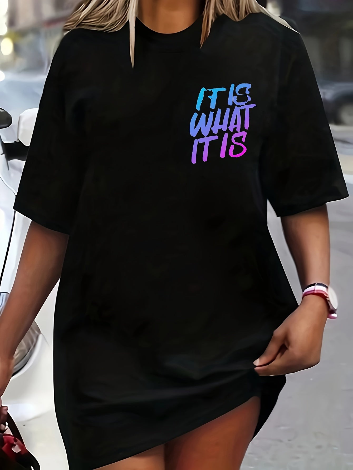 Women's Plus Size Graphic T-Shirt Short Sleeve Crew Neck Casual Streetwear