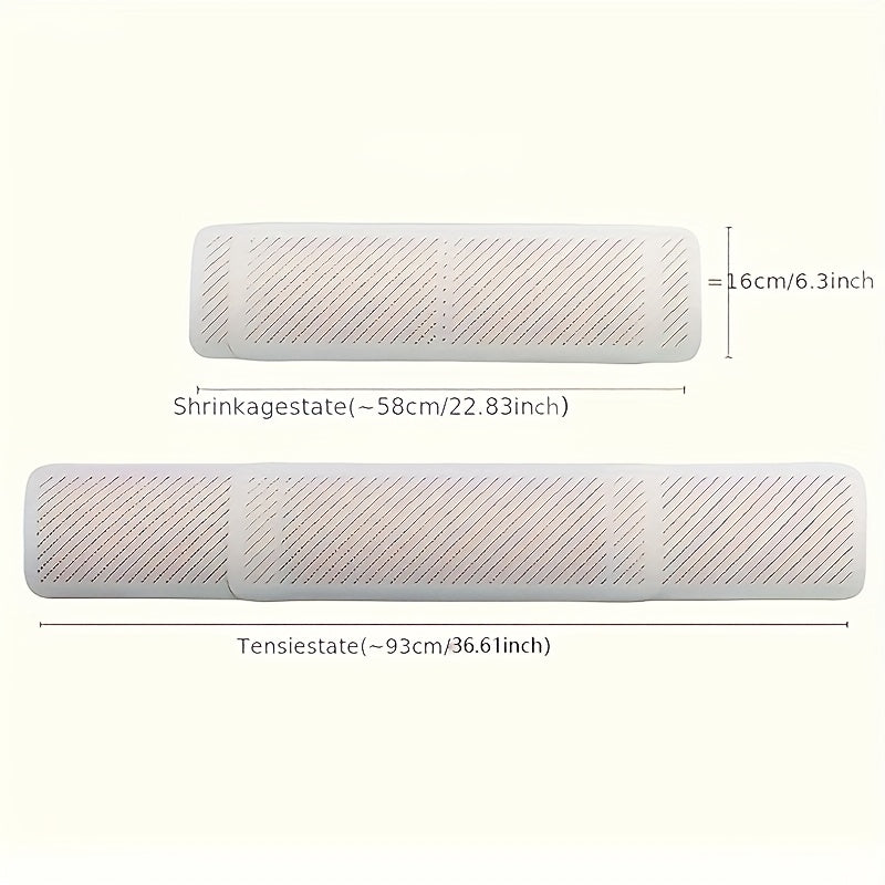 Universal Plastic Air Conditioner Deflector No-Drill Easy Installation Airflow Guide