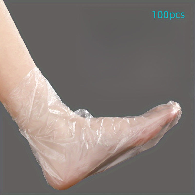 Disposable Foot Mask Covers 100pcs Soft Comfortable Daily Use