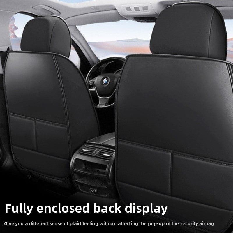 Five-Seat Car Seat Covers Breathable Lightweight Easy Install Multi-Color