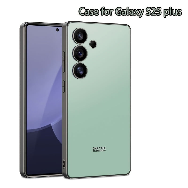 Samsung Galaxy S25 seriyali mobil telefon qopqog'i, himoya uchun mustahkam rang, to'liq qoplovli muzlatilgan qattiq qobiq. Asl rangdagi ultra-ingichka dizayn, izlar yo'q.