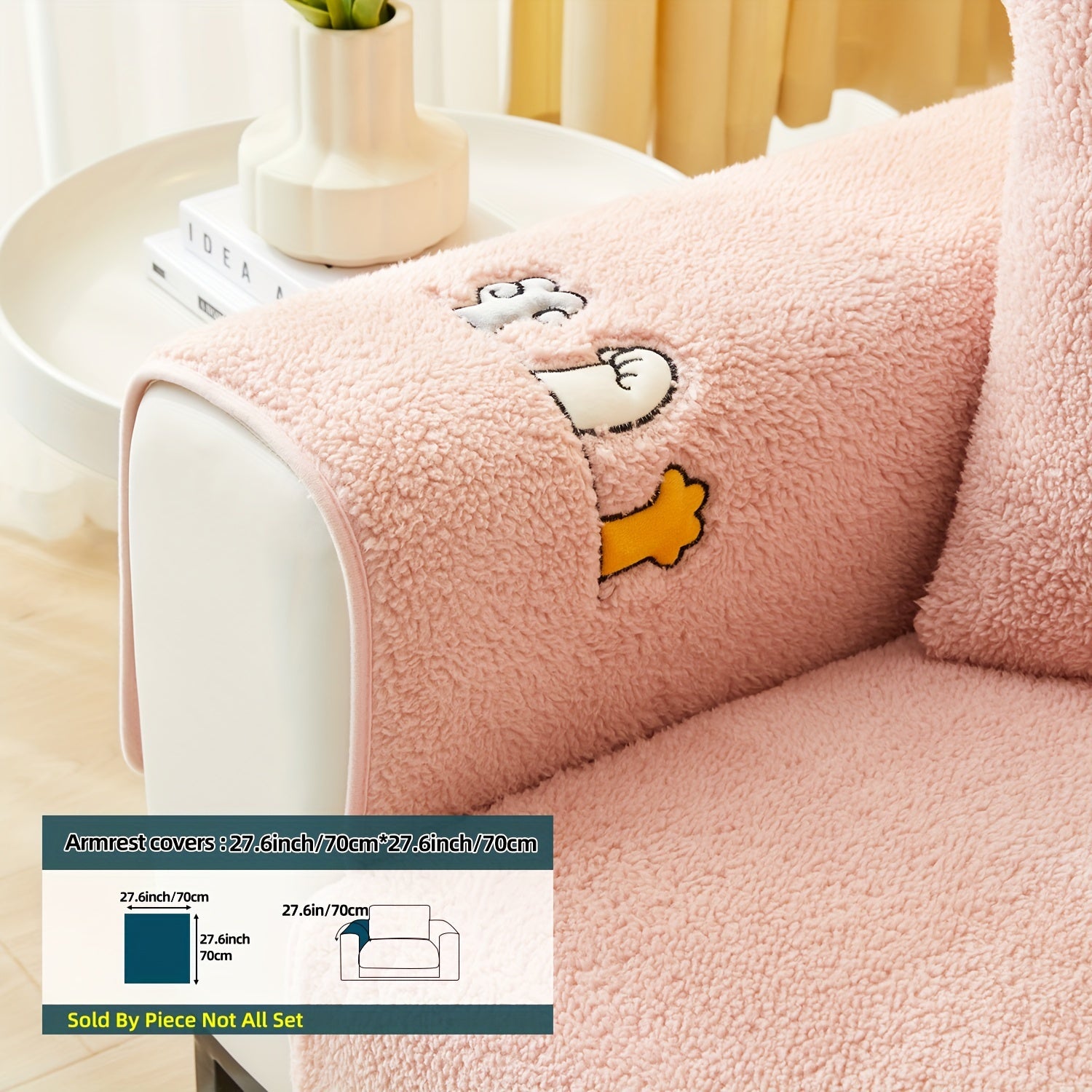 Плюшевый чехол на диван для собак, противоскользящий, защитный чехол для мебели