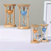 3-Minute Wooden Kitchen Timer for Pool Home Use