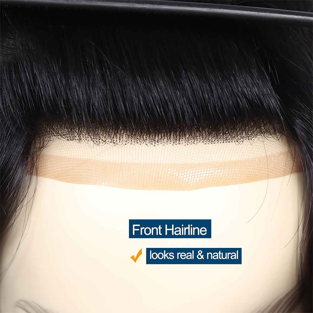 Erkaklar va ayollar uchun mo'ylov, qo'l bilan to'qilgan, fransuz danteli va oson qo'llash va tozalash uchun mustahkam NPU bilan.