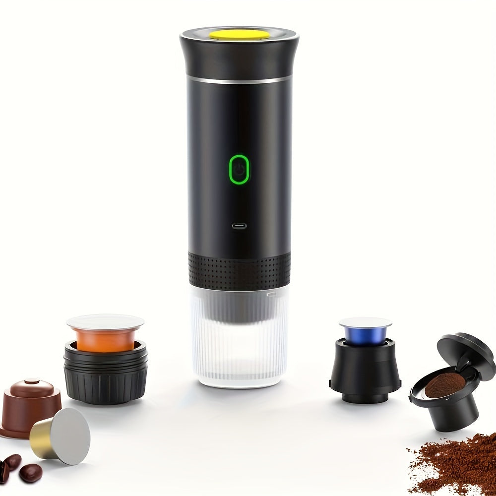 Portable USB Rechargeable Coffee Maker Espresso Machine for Travel Home Use