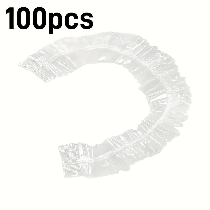 50 dona katta shaffof suv o'tkazmaydigan qurilma qoplamalari changga qarshi PE material fanlar, mikrotolqinli pechlar uchun