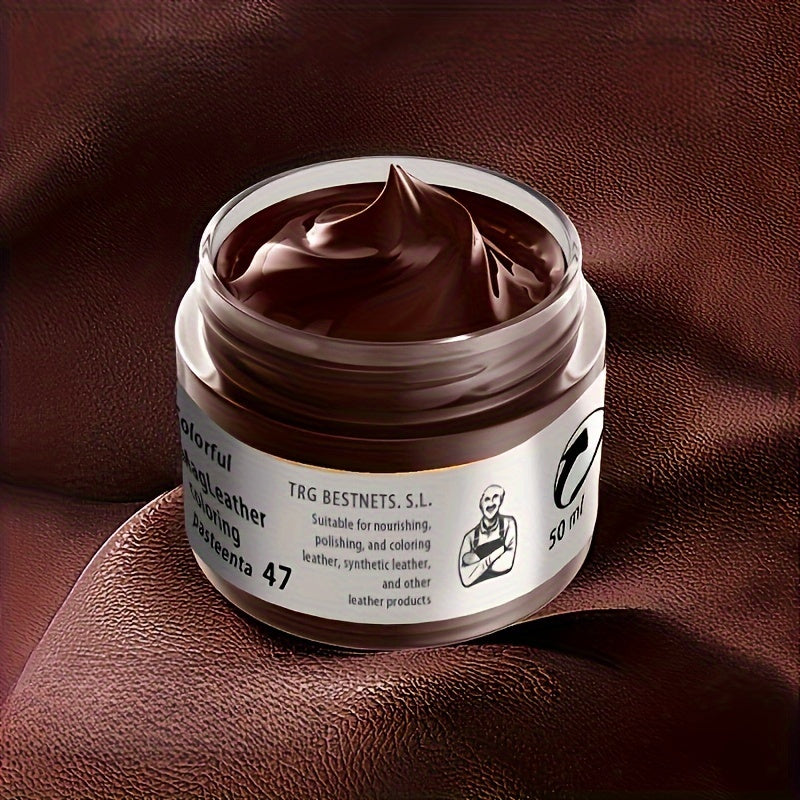 Leather Repair Kit 50ML Color Toner for Leather Sofa Shoes Bag Scratch Fix