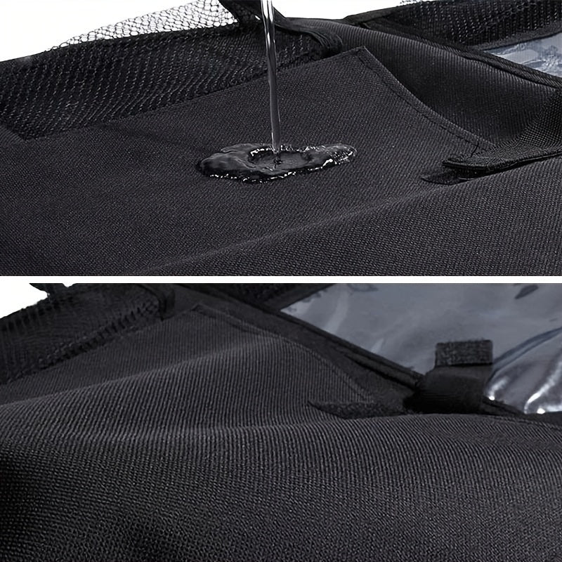 Avtomobil o'rindig'i orqa qismi uchun bolalar o'yinchoqlari, iPad uchun tutqichli saqlash sumkasi