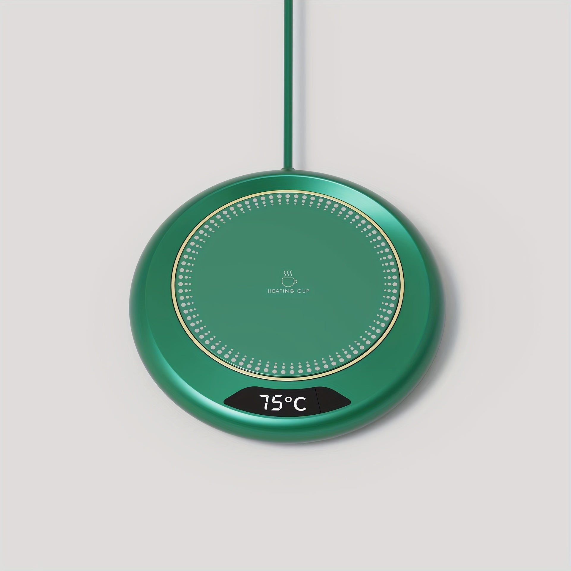 Calienta tazas de café USB rosa con 3 configuraciones de temperatura para hogar y oficina