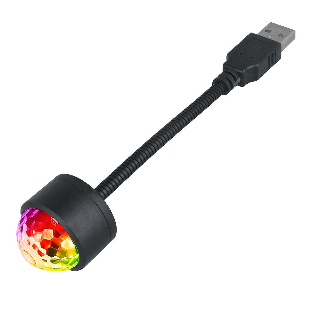 11cm USB atrof-muhit yorug'ligi, rang-barang egiluvchan atmosfera bilan, avtomobil va ichki foydalanish uchun