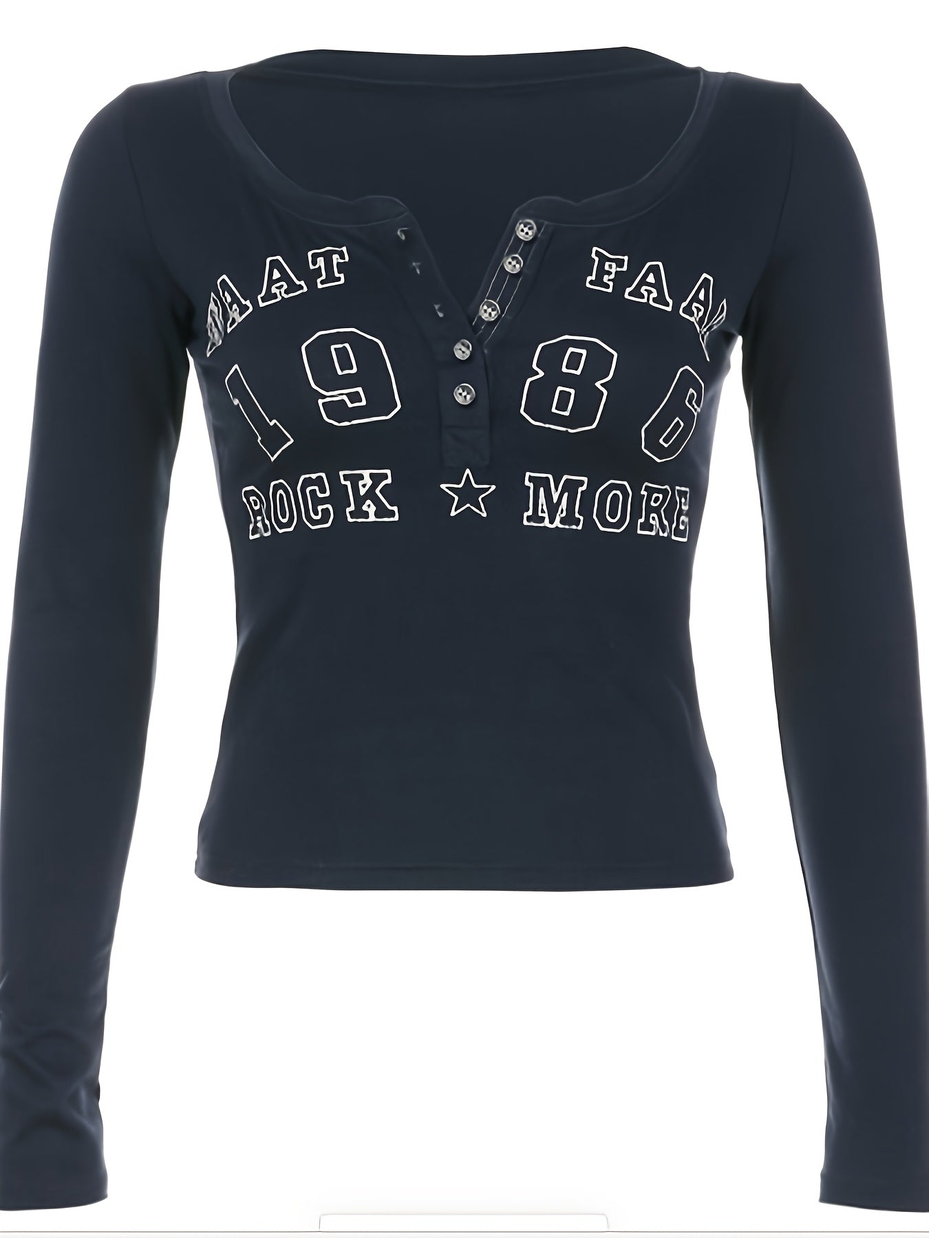 Women's Long Sleeve V-Neck T-Shirt Polyester Elastane Casual Top