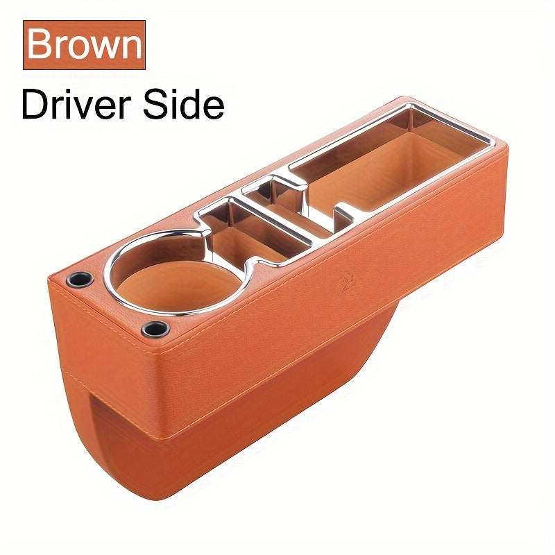 Universal Car Interior Organizer Side Pocket Seat Storage Box 1pc