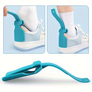 Elderly Shoe Helper Ergonomic Handle Slip-On Assist Tool for Seniors