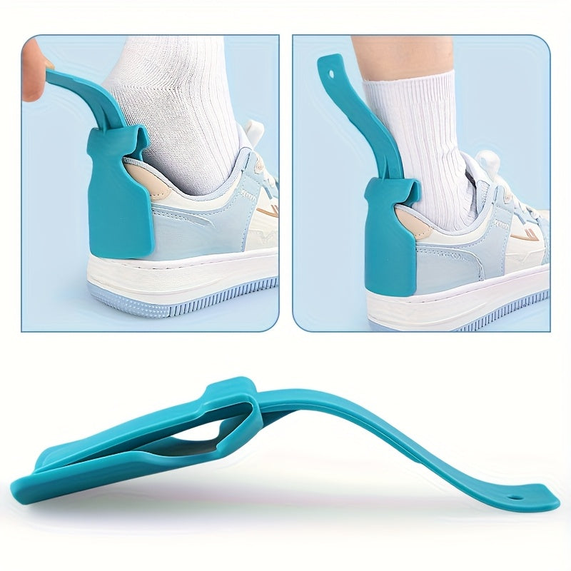 Elderly Shoe Helper Ergonomic Handle Slip-On Assist Tool for Seniors
