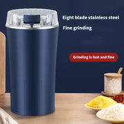 Electric Coffee Grinder 80g Capacity Dry Grinding Plastic Steel Compact
