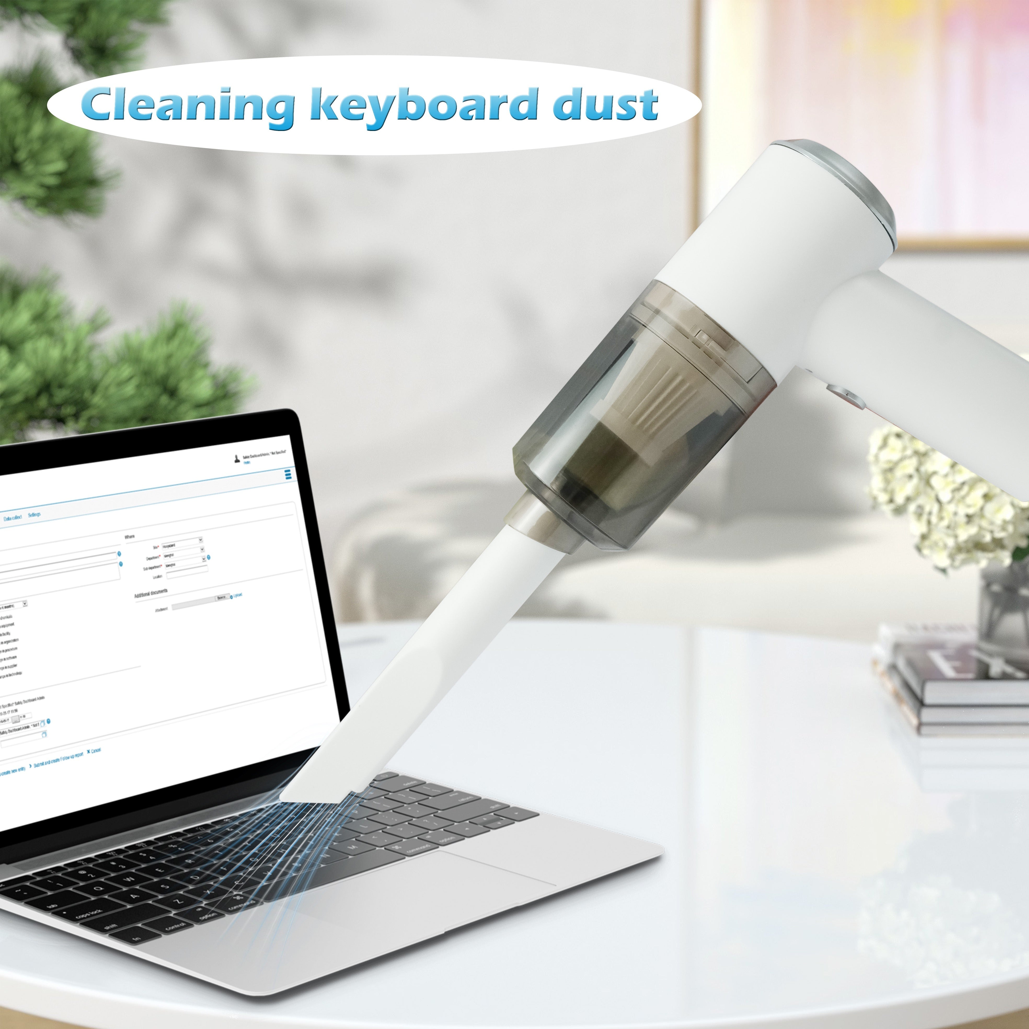 Handheld USB Rechargeable Car and Home Vacuum Cleaner Portable Dust Collector