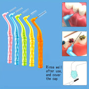 15 Pcs Polyethylene Adult Toothbrushes With Toothpick Dental Care