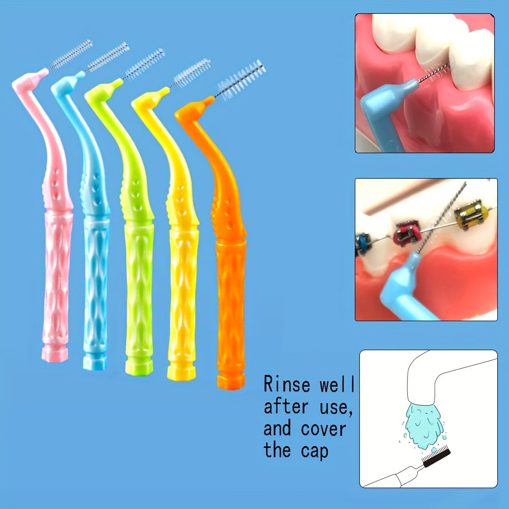 15 Pcs Polyethylene Adult Toothbrushes With Toothpick Dental Care