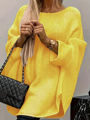 Толстовка оверсайз для женщин больших размеров ярко-жёлтого цвета с длинным рукавом, повседневная свободная толстовка