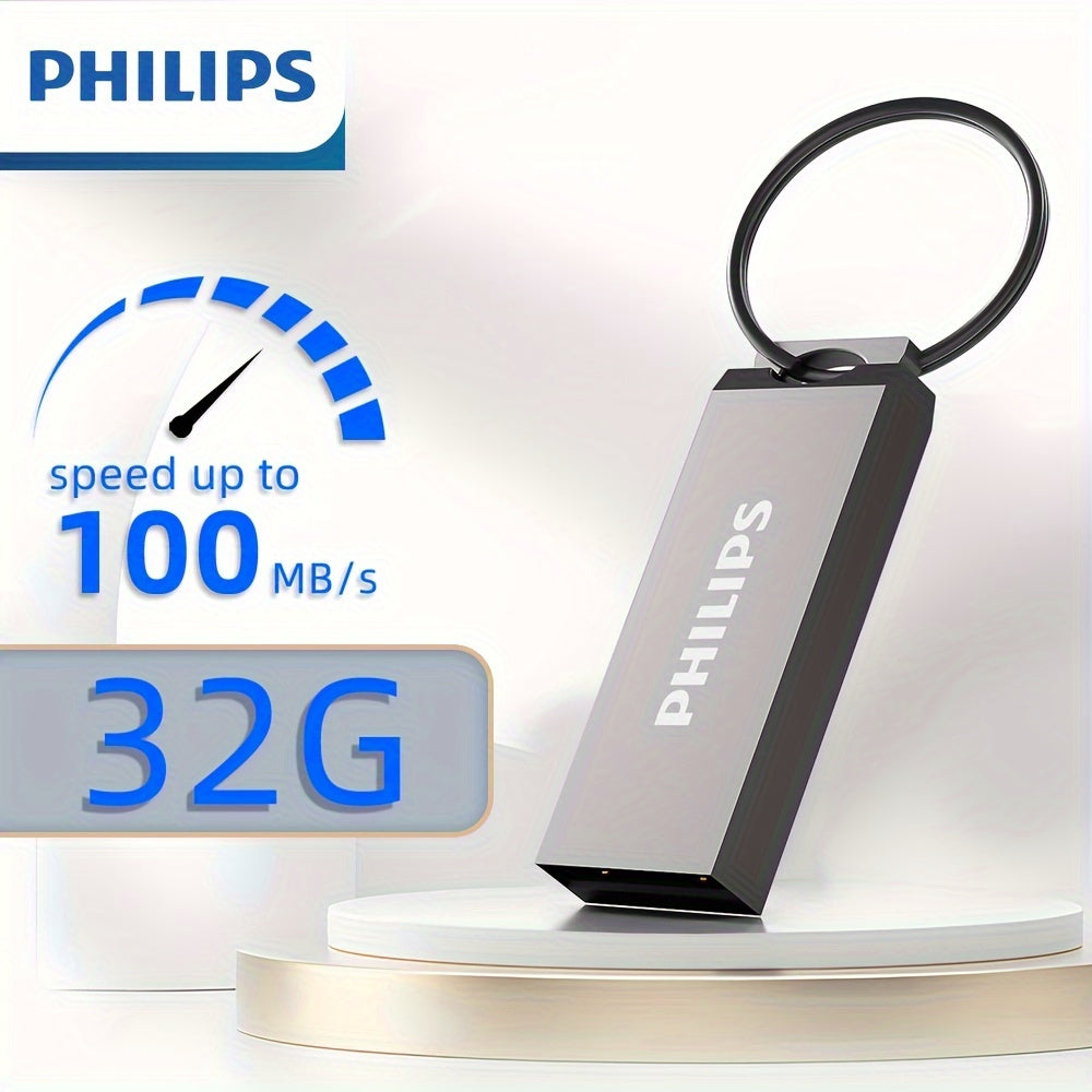 High-Speed Metal USB 2.0 Flash Drive 8GB 16GB 32GB 64GB Retractable Shockproof Antimagnetic Keyring