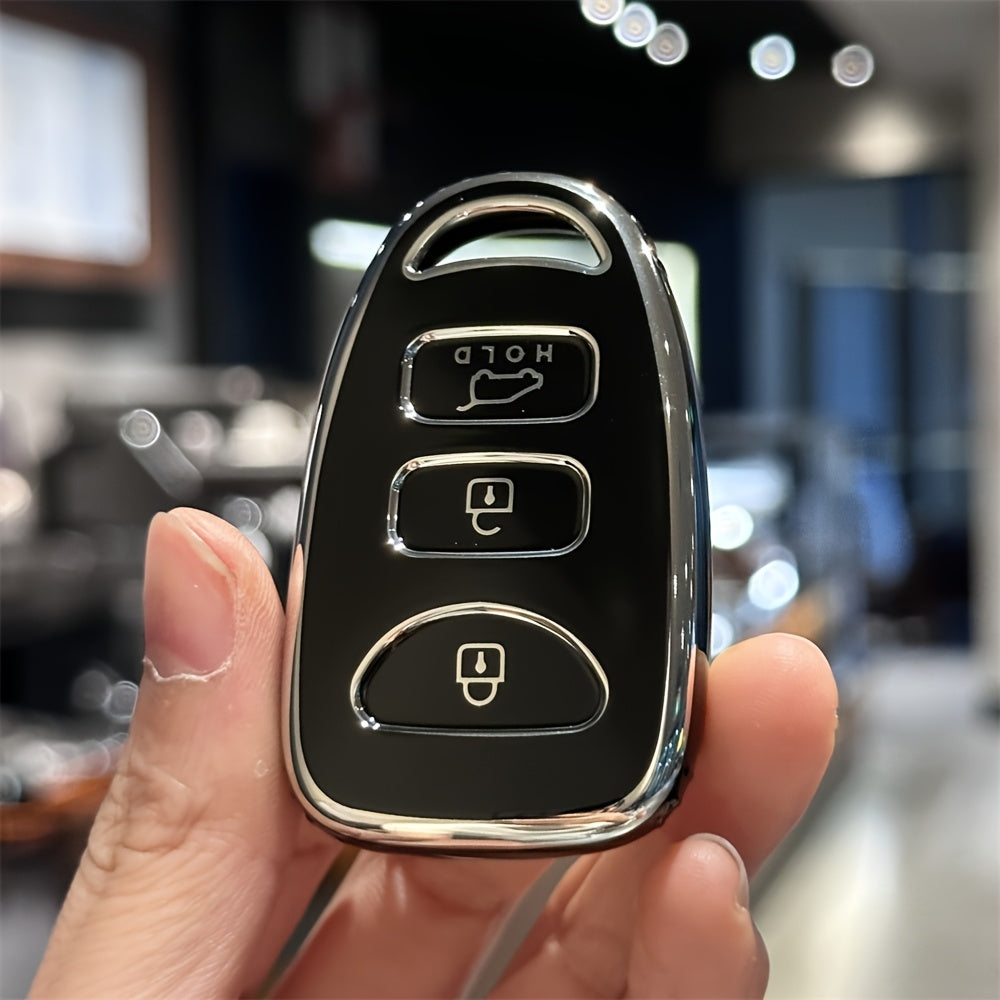 Universal TPU Key Fob Cover for Car Keyless Entry Remote Durable Flexible