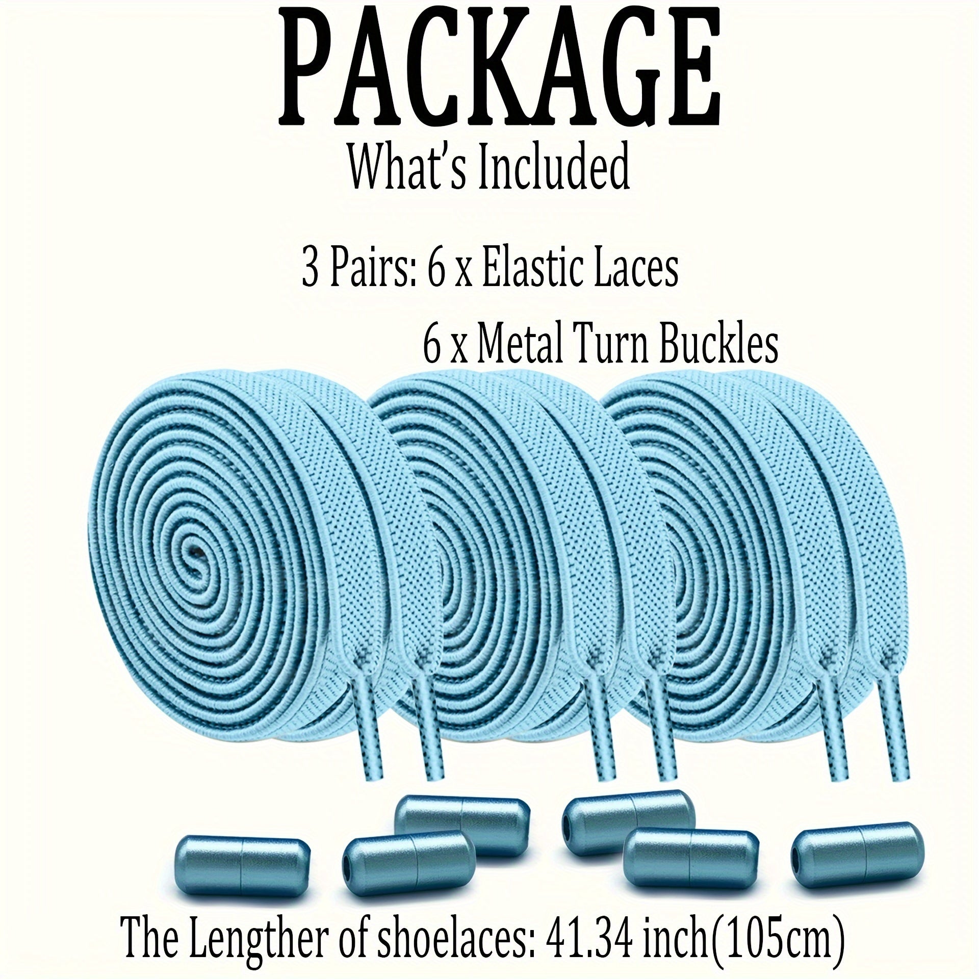 Unisex Elastic Lace-Up Shoelaces 6mm Flat Colorful No-Tie Sports Casual