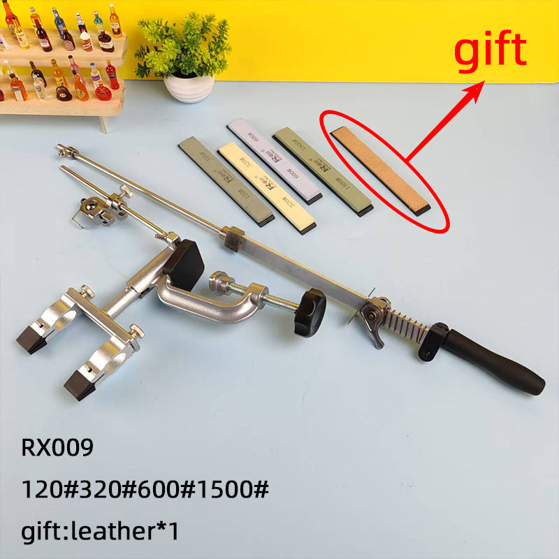 360-daraja aylanadigan va doimiy burchakda maydalash tizimiga ega oshxona asboblari uchun takomillashtirilgan silliqlash mashinasi.