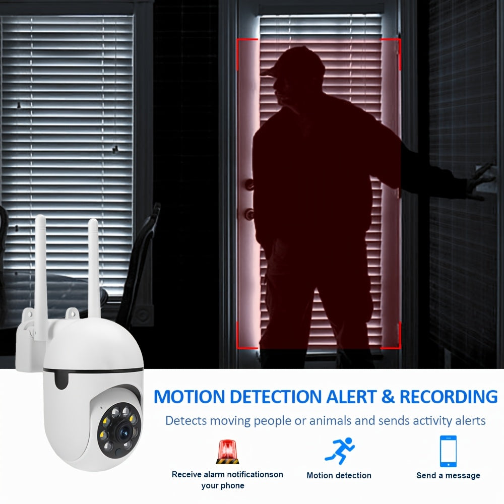 2 yoki 4 ta simsiz 1080P HD aqlli xavfsizlik kameralaridan birini tanlang, Pan/Tilt/Zoom, Rangli Tungi Ko‘rish, 2-kanalli Audio va Harakatni Kuzatish xususiyatlari bilan. Yoshlarni kuzatish uchun ideal.