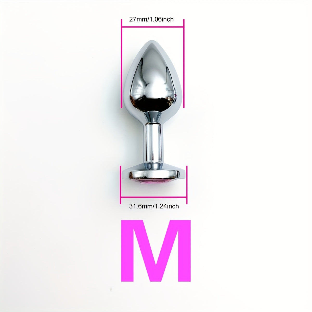 Унисекс металлическая анальная пробка, перезаряжаемая, водонепроницаемая, игрушка для взрослых удовольствий