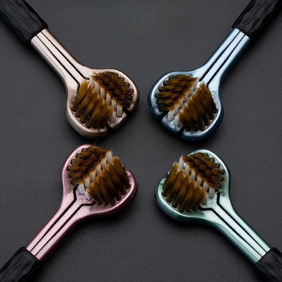 Set of 4 Ultra-Soft 3-Sided Toothbrushes for Deep Cleaning and Gentle Oral Care