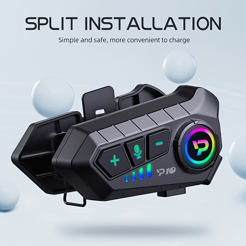 Wireless Motorcycle Helmet Headphones Bluetooth Stereo Music Speaker