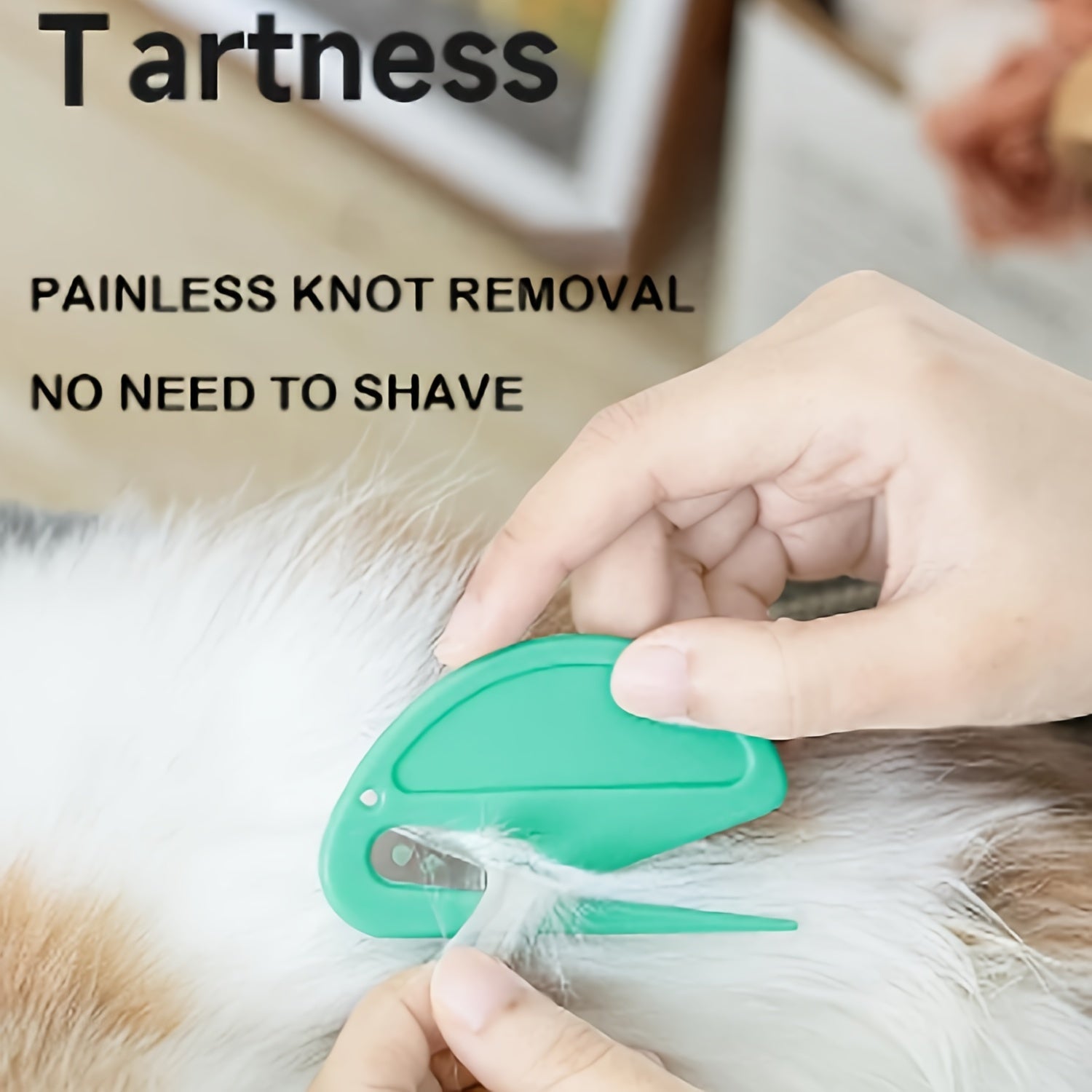 5 Colors 5pcs Pet Detangle Cutter for Cats and Dogs Shedding Brush Hair Removal Tool