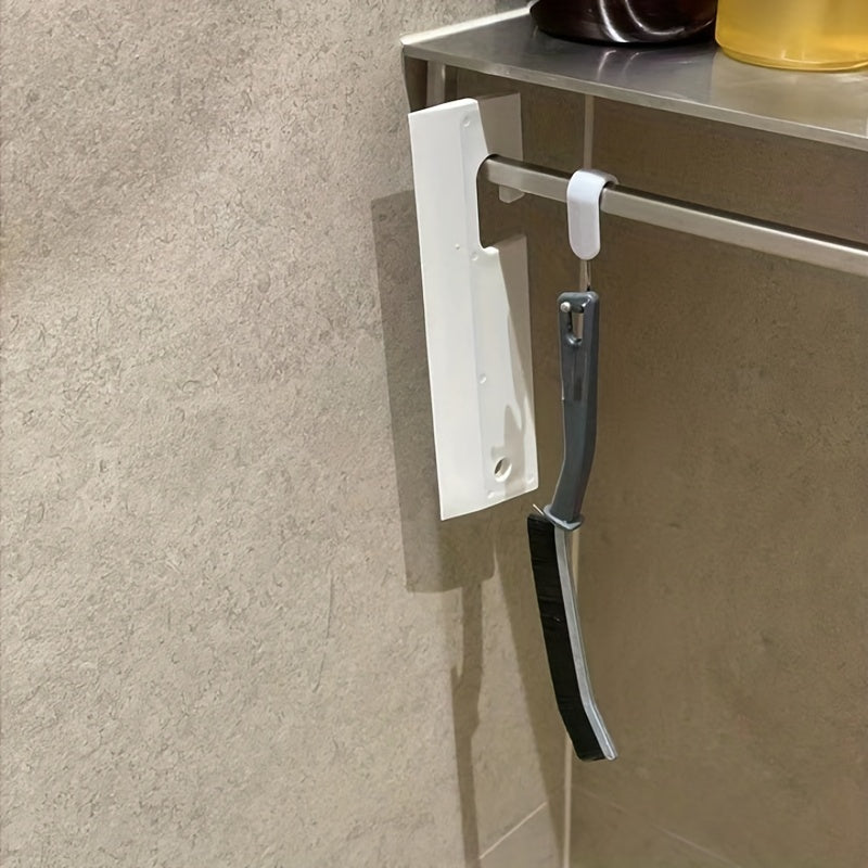 Многофункциональный инструмент для уборки дома: 1 шт. щетка с жесткой щетиной для чистки щелей в ванной, углов туалетной и кухонной плитки, а также оконных швов.