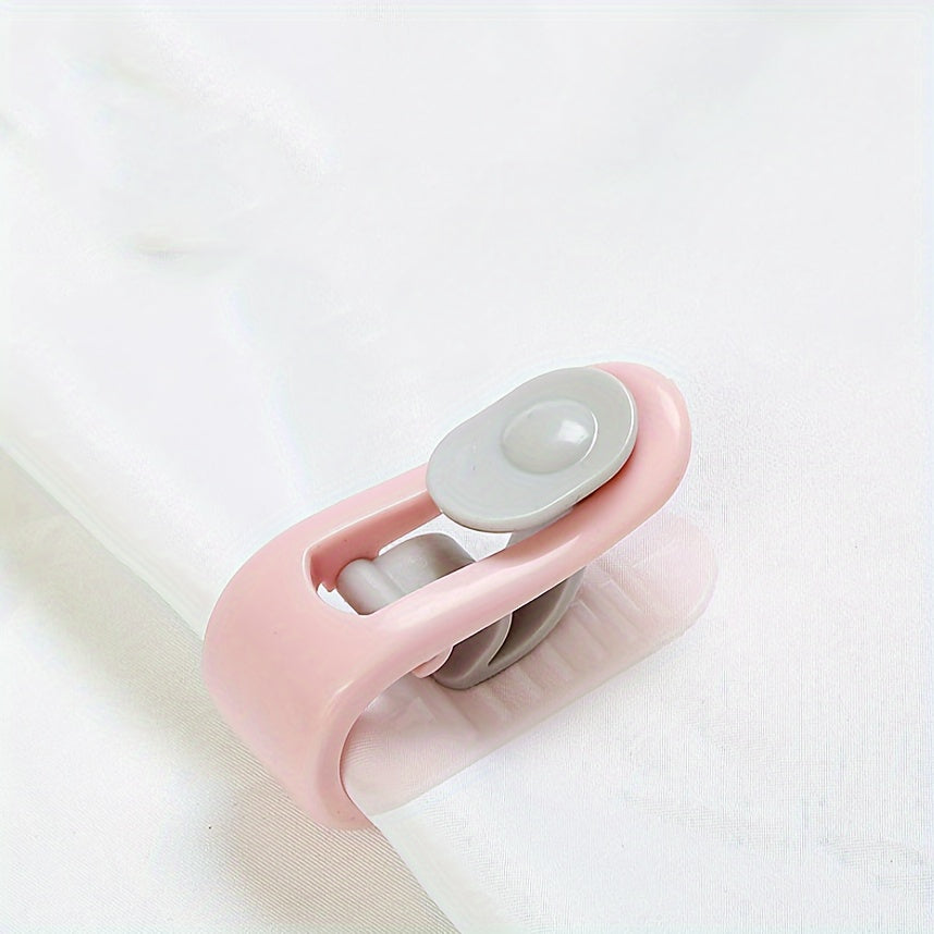 Set of 6 Bed Sheet Clips with Quilt, Blanket, and Anti-Run Fixing Devices