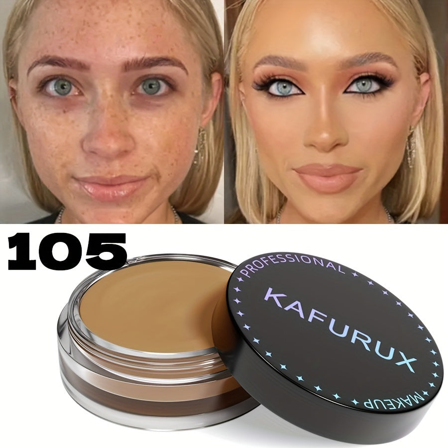 Base líquida para mujer, corrector, a prueba de agua, resistente al sudor, cobertura duradera