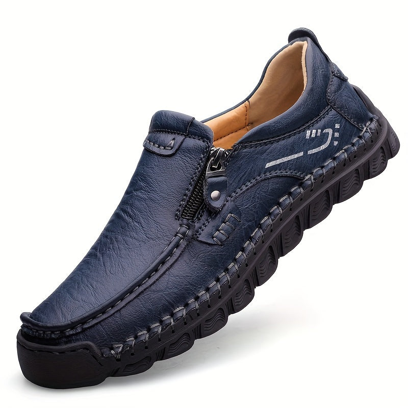 Men's Casual Loafers Non-Slip Rubber Sole Microfiber Synthetic Leather All-Season