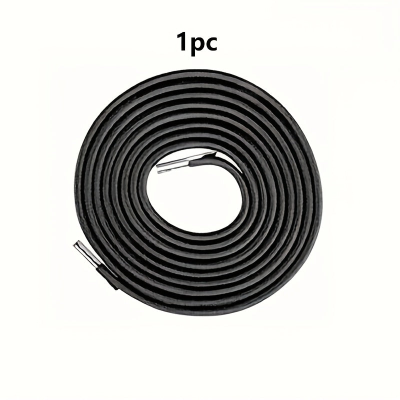 Oyoq va dam olish kreslolar uchun qora elastik ipni mahkamlagich, mustahkamlangan mol goʻshti bilan bogʻlash