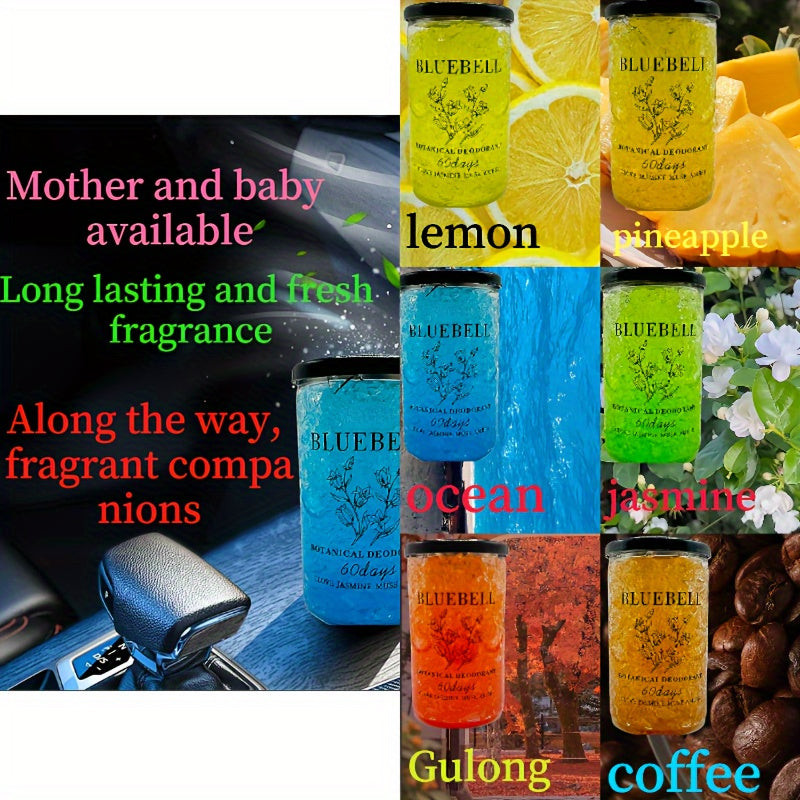 Long-Lasting Solid Air Freshener Balm for Cars and Homes Odor Eliminator