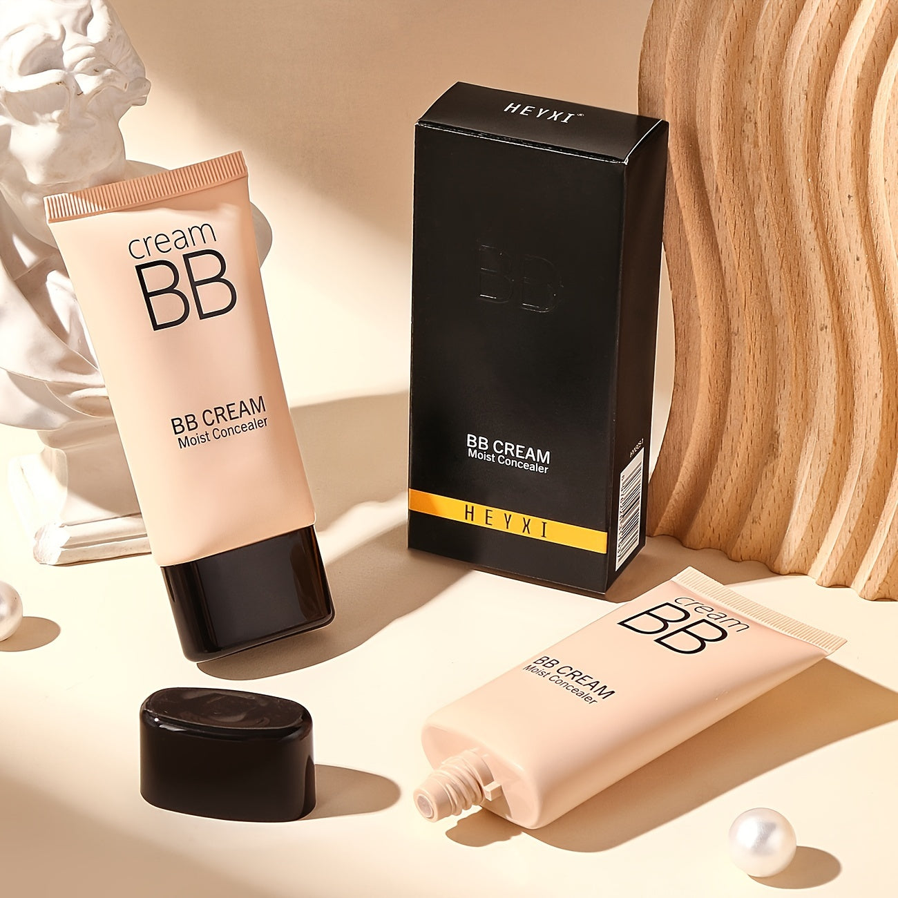 Увлажняющий BB-крем с полной покрывающей способностью, без пор, для ровной кожи