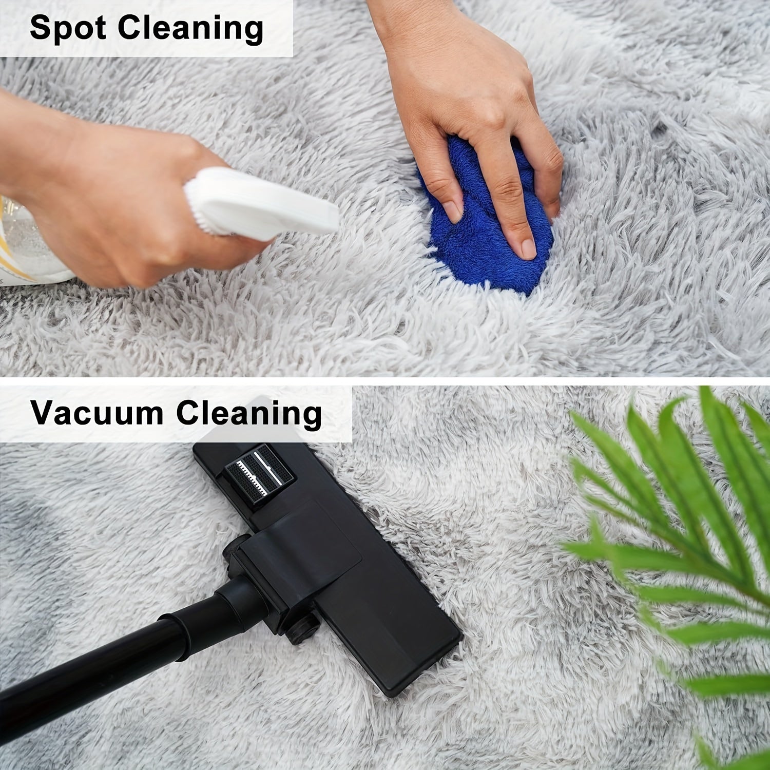 Light Gray Tie-Dye Plush Area Rug for Indoor Living Rooms and Bedrooms Multiple Sizes