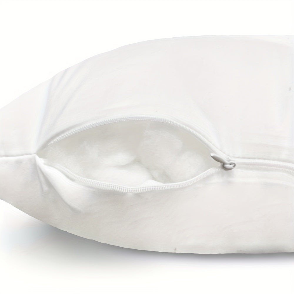 Водонепроницаемые наружные подушки с белой молнией для улицы и двора, упаковка 4 шт.