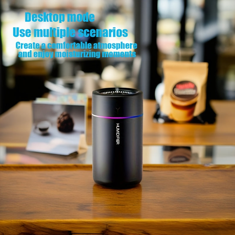 2 ta paket Ultrasonik Diffuzor Namlagich va Kechqurun chiroq bilan Sovuq Bug'