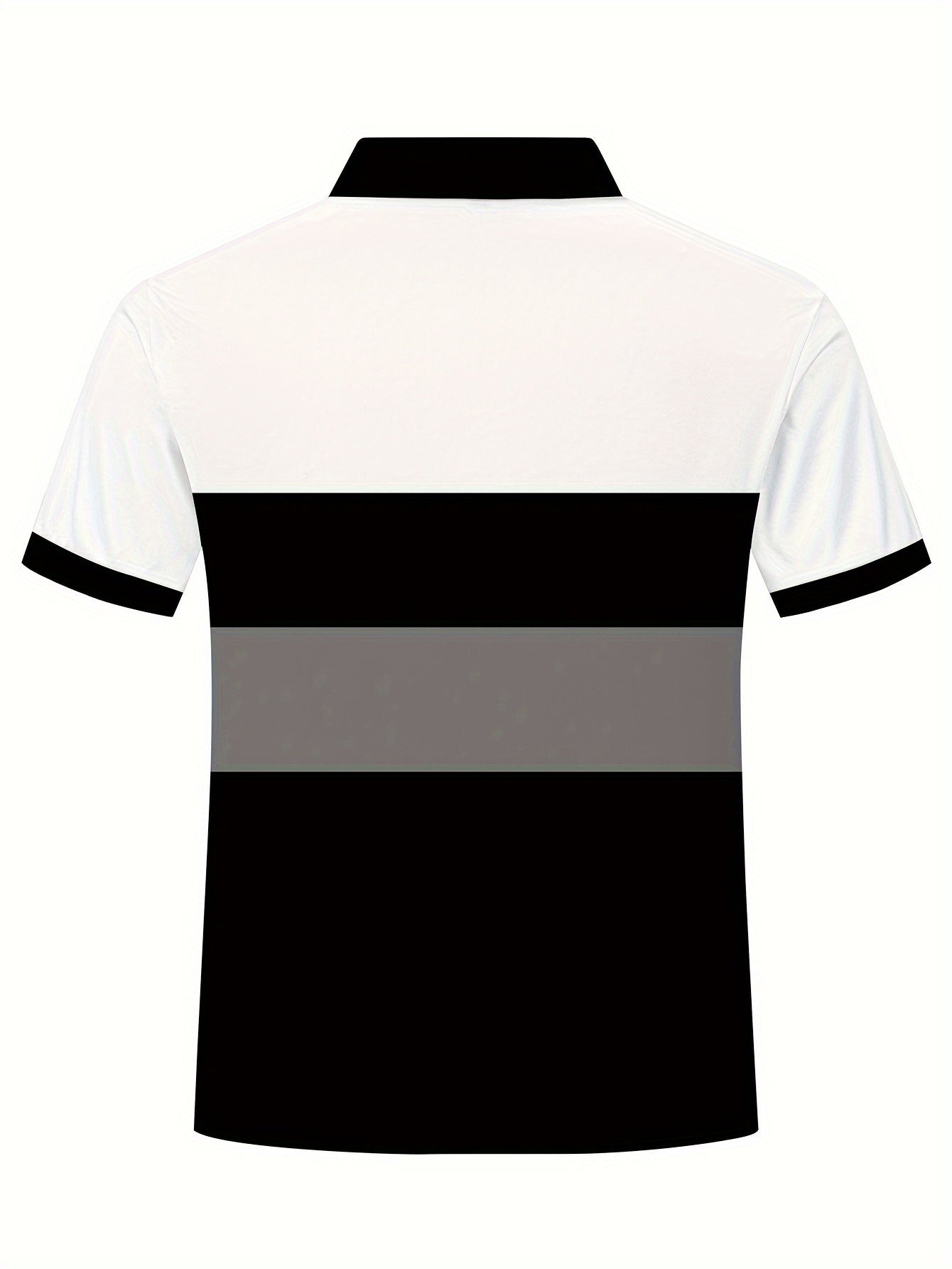 Large Plaid Striped Short Sleeve Shirt Digital Print Casual Summer Polyester