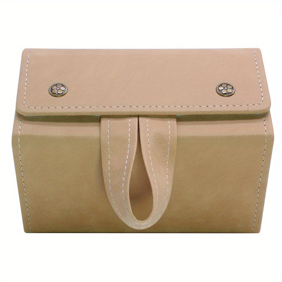 Путешествуйте стильно с 1-частным Органайзером для очков, оснащенным 5 отделениями для хранения нескольких пар очков. Эта элегантная коробка для хранения легко может висеть в вашем пространстве, чтобы держать ваши очки организованными и легко доступными.