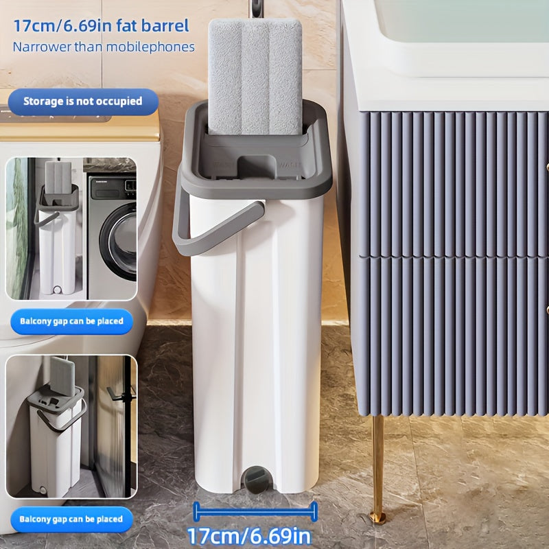 Kichik tozalash to'plami, mop va qop, suv saqlash, ko'p maqsadli foydalanish