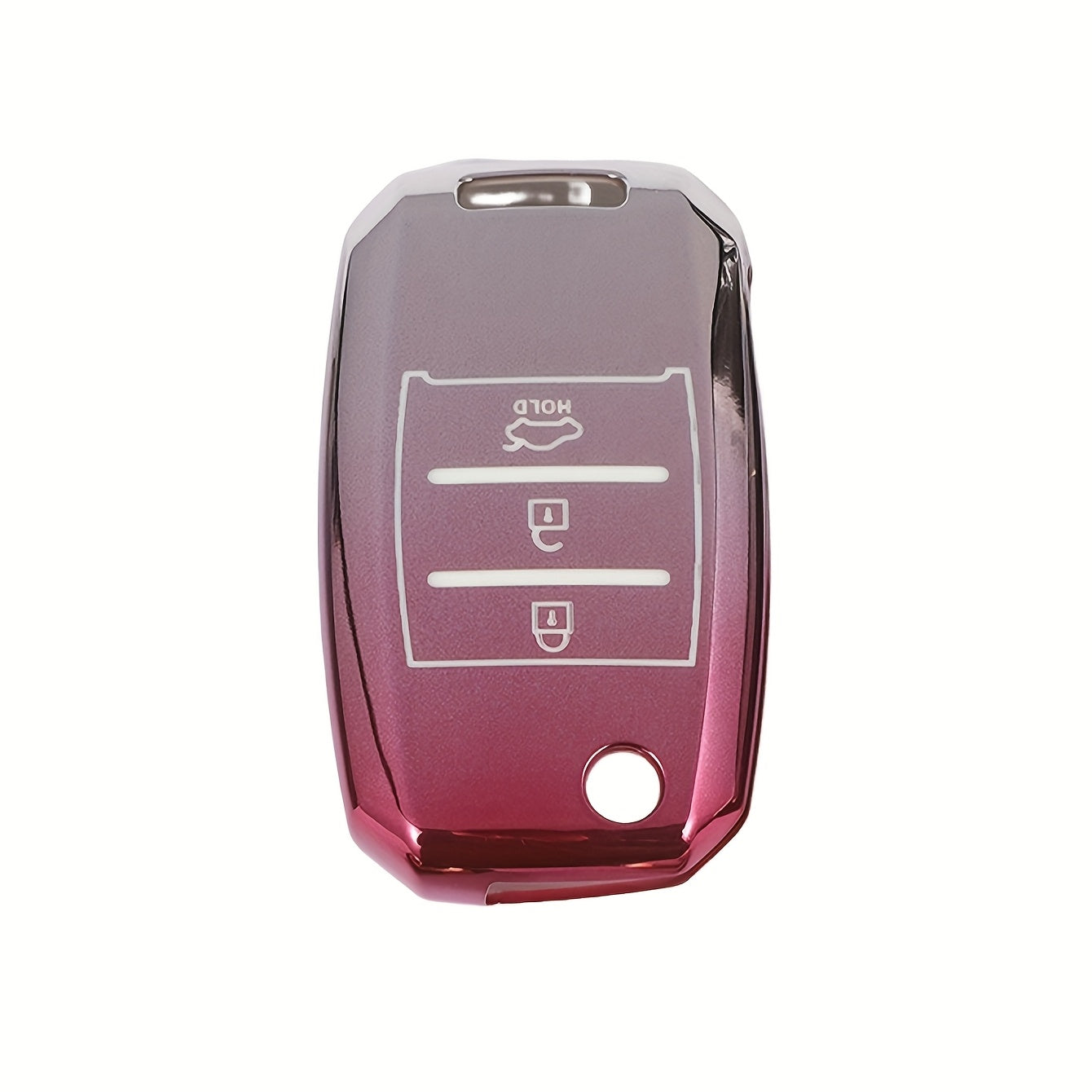 Universal TPU Soft Car Key Cover for Folding 3-Key Protector